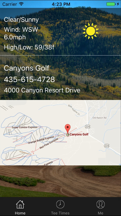 Screenshot #2 pour Canyons Golf Tee Times