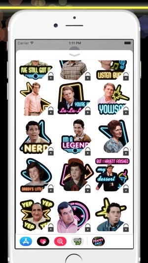 Happy Days Stickers(圖4)-速報App