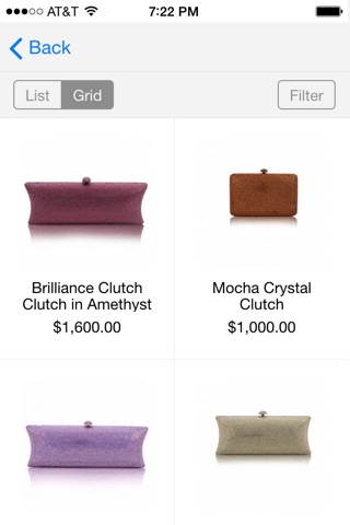 Alysse Sterling Clutch Store screenshot 3