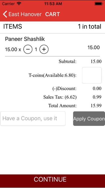 Tiffin Indian Cuisine