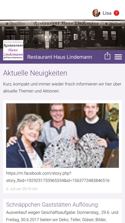 Restaurant Haus Lindemann