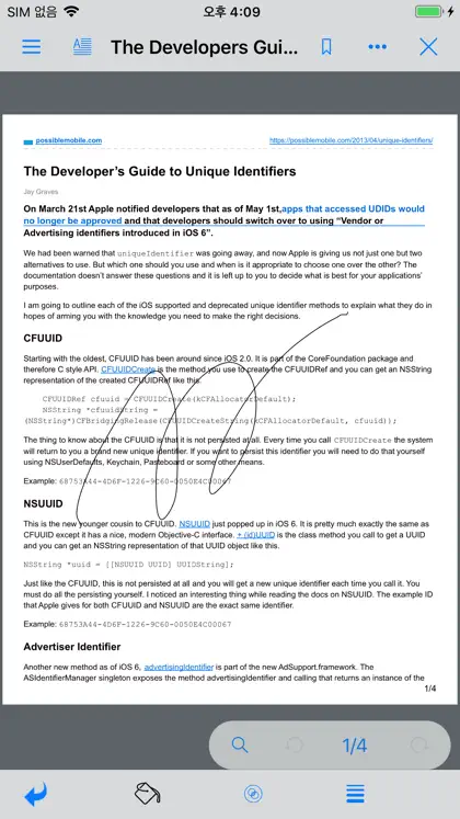 Captura 4 de 6 de ezPDF Reader