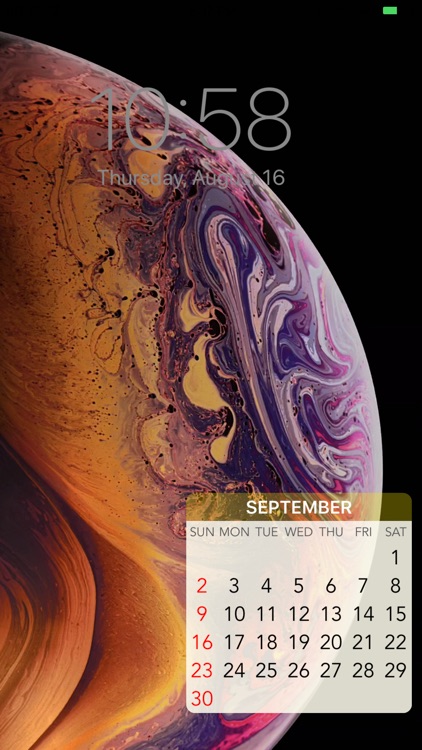 Wallpaper Calendar! screenshot-6