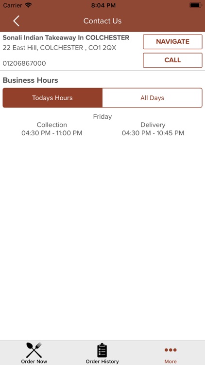 Sonali Indian Takeaway COLCHES screenshot-3