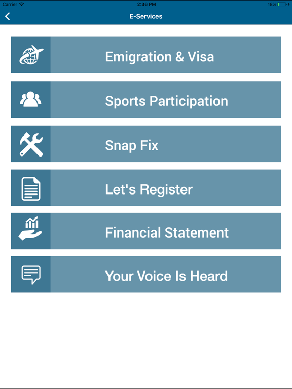 Ministry of Youth & Sports Aff iPad screenshot 5 - Sports app