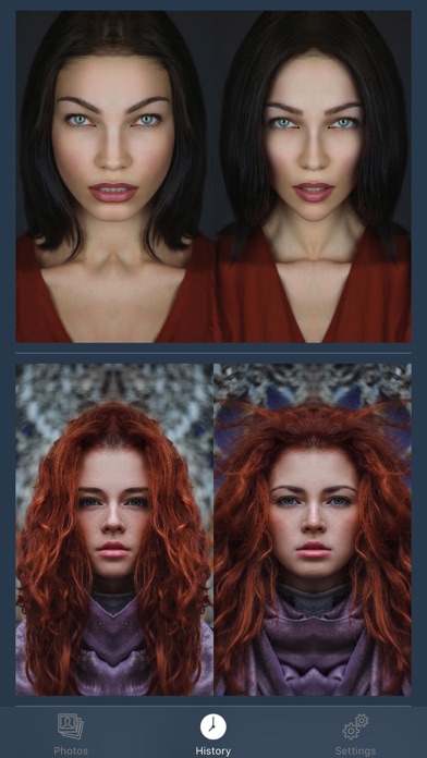 FaceSym - 顔の対称性テスト screenshot1
