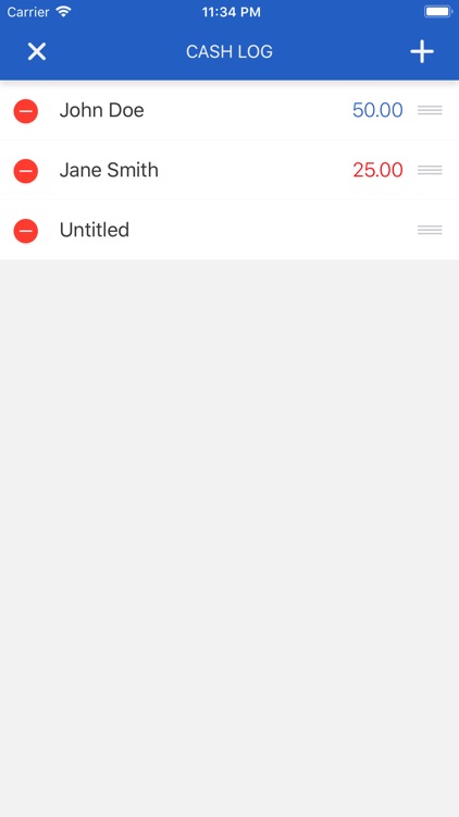 Cash Log Basic