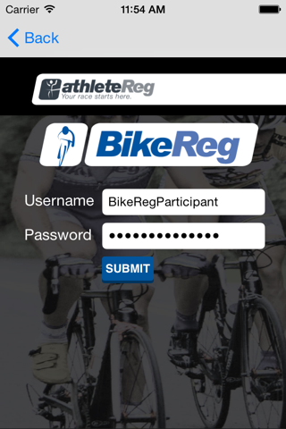 BikeReg screenshot 2