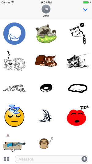 Sleepy Stickers(圖2)-速報App