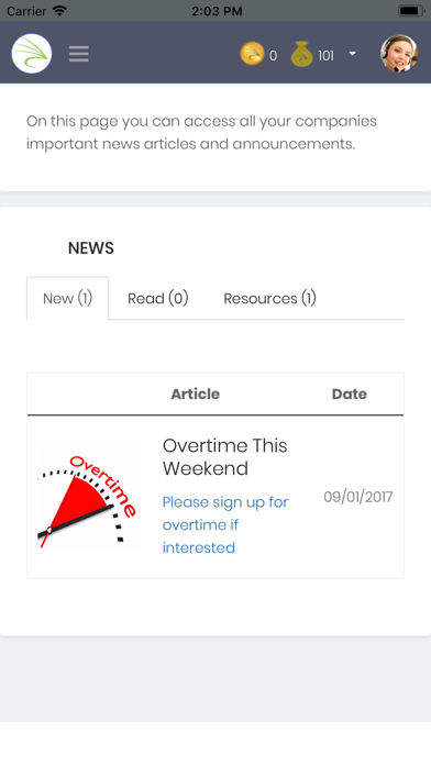 App screenshot
