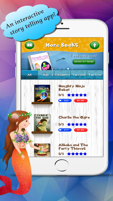 Screenshot #1 pour Story Time Interactive reading