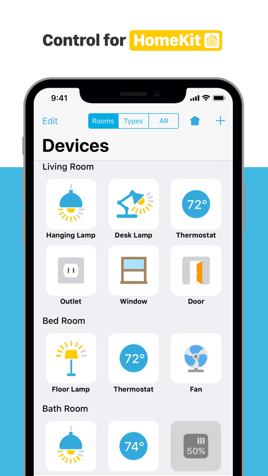#1. Devices – Control for HomeKit (iOS) 来自: LinkDesk