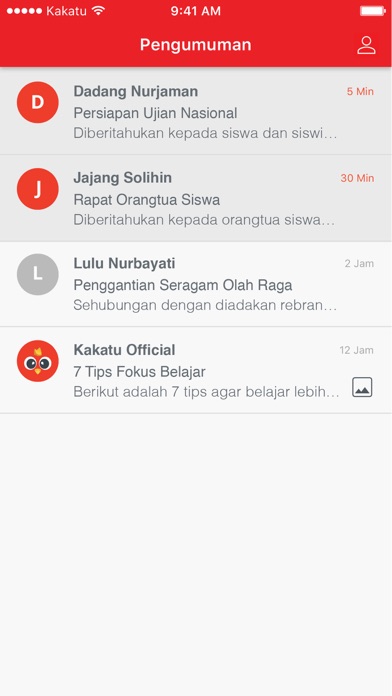 Kakatu Siswa screenshot 3