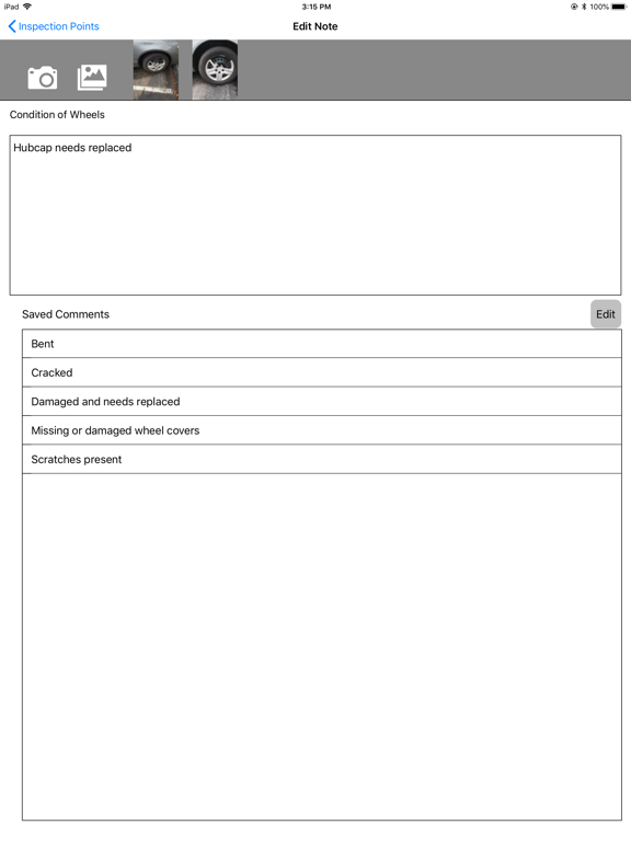 InspectARide iPad screenshot 5 - Business app