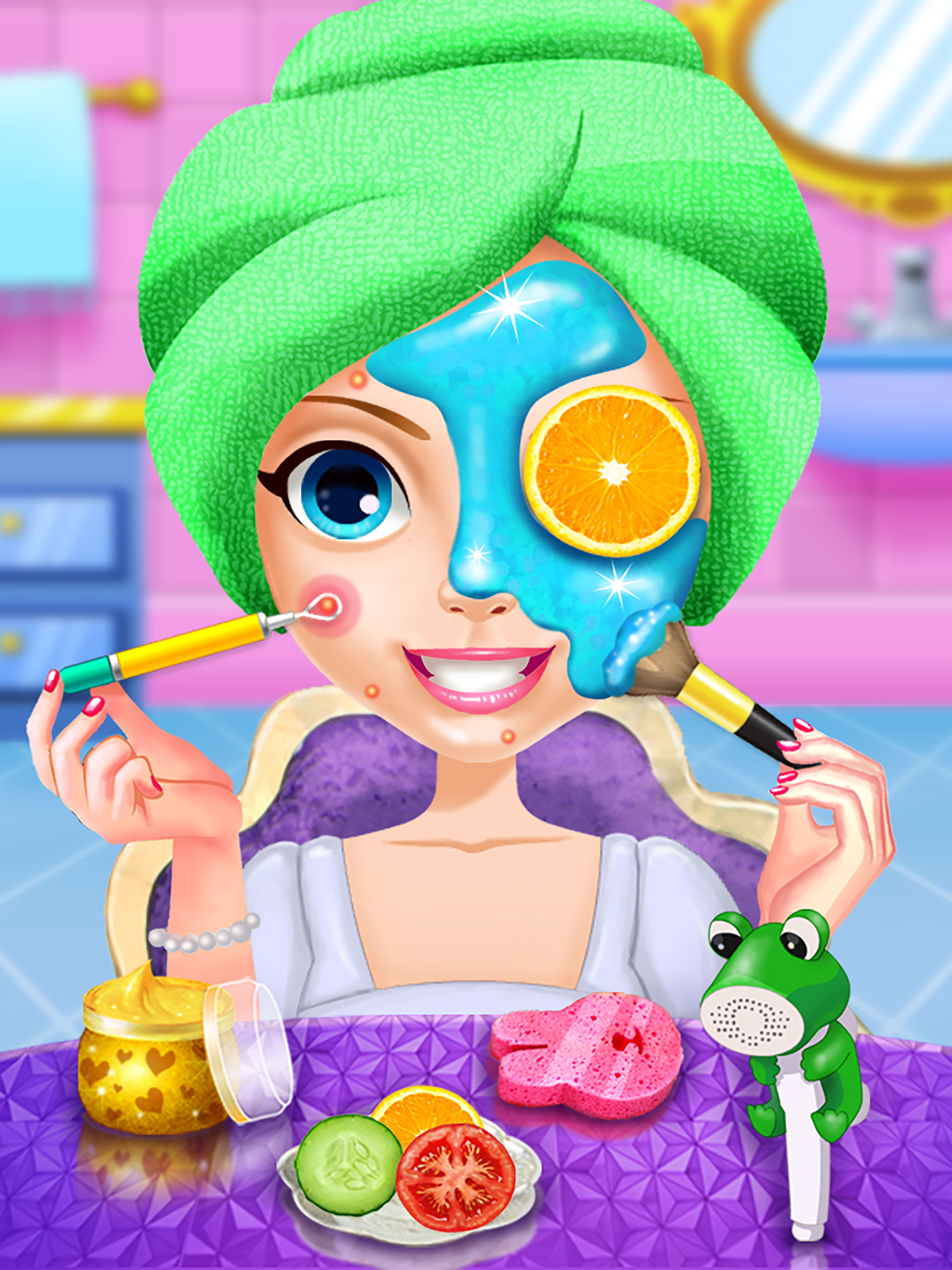 Princess Makeover Little Salon screenshot 5