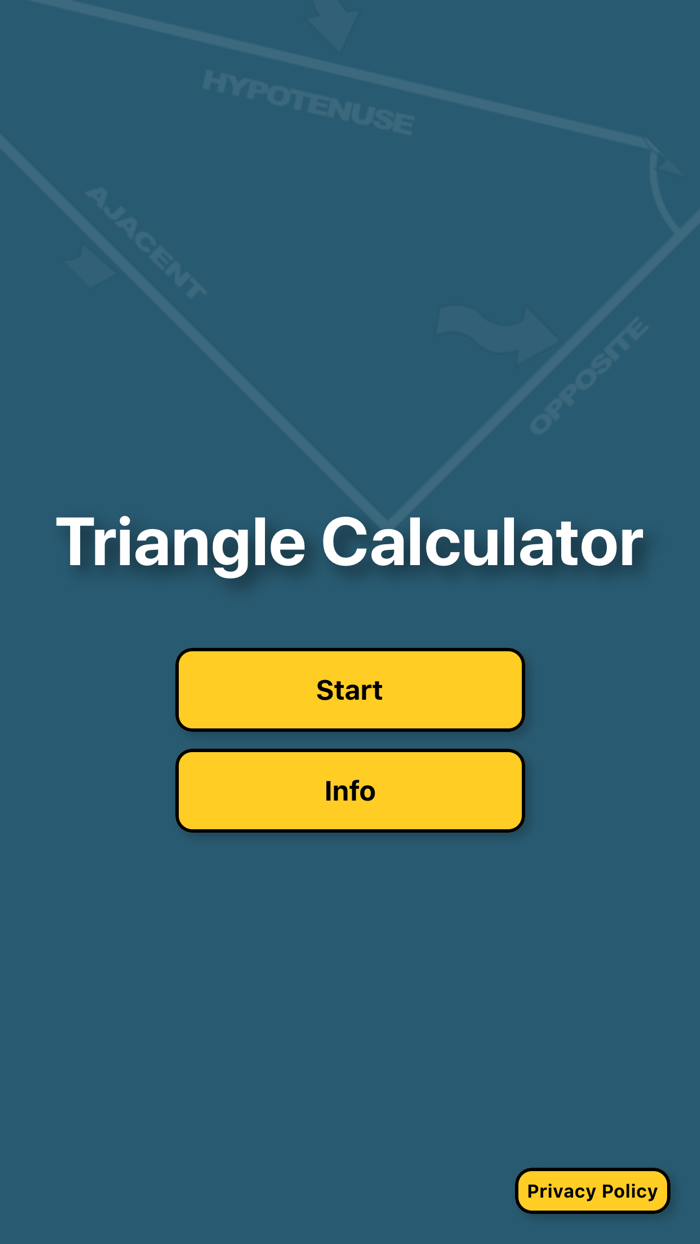 Triangle Calculator 90 angle