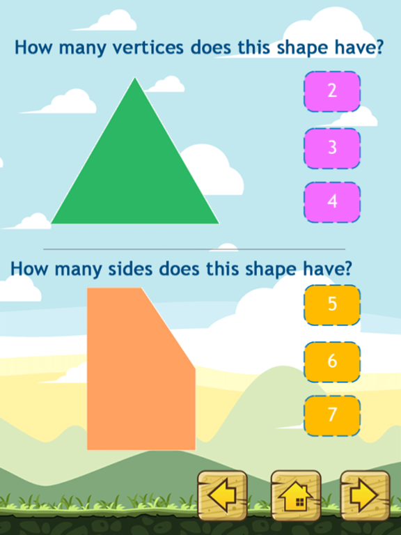 Learn Colors and Shapes Games iPad screenshot