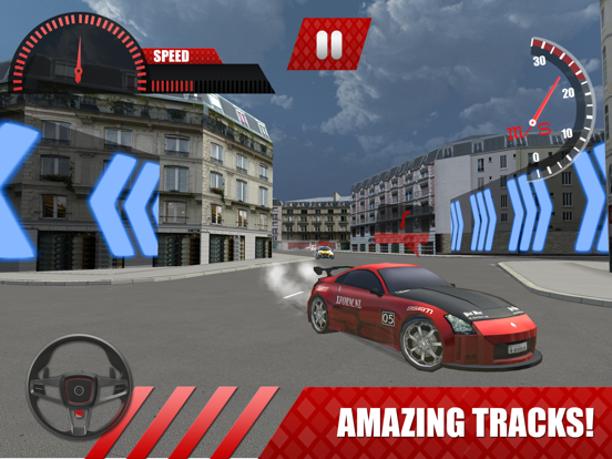 Extreme Car Racing 3D Racer iPad screenshot
