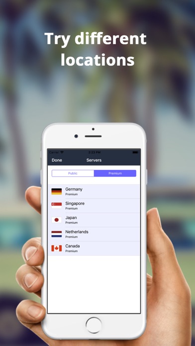 Screenshot #2 pour Gringo VPN - Network Security