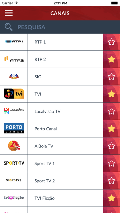 Programação TV Portugal (PT) Screenshot