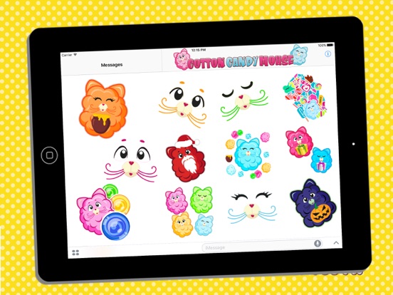 Screenshot #4 pour Cotton Candy Mouse Sticker