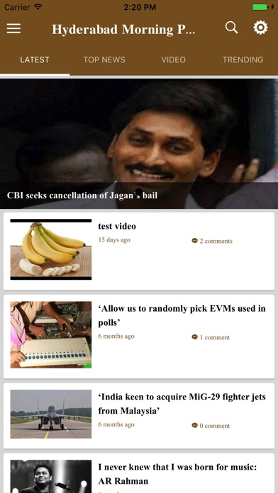 Hyderabad Morning Post screenshot 2