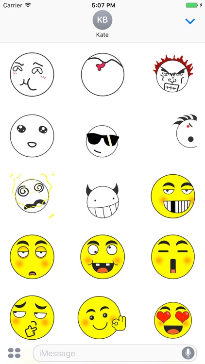 Animated Emoji Stickers Pack