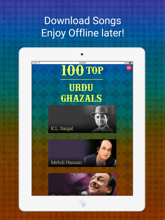 Screenshot #5 pour 100 Top Urdu Ghazals