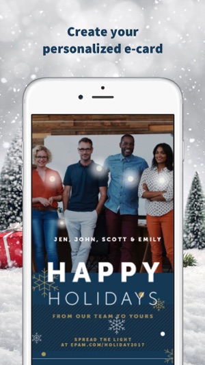 EPAM Holiday Card(圖2)-速報App