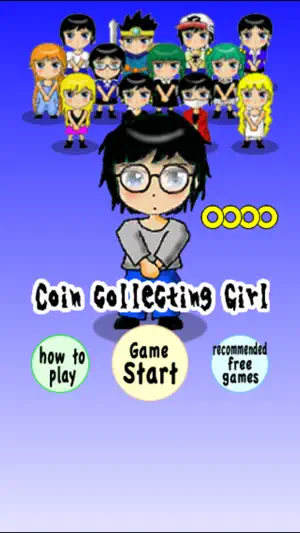 Coin collecting Girl screenshot 1