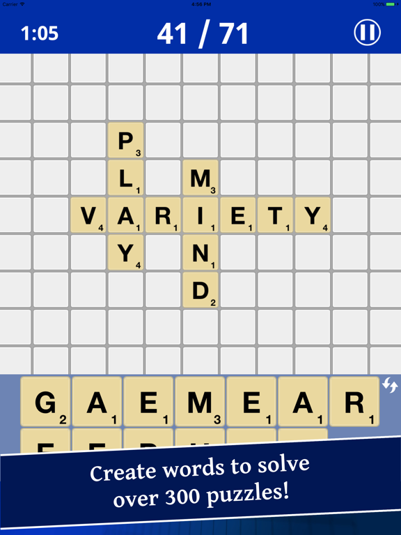 Screenshot #4 pour Word Gram Puzzles