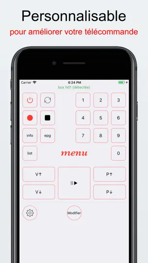 Screenshot von Freezape - Telecommande auf dem iPhone 6