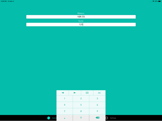 Screenshot #5 pour Yards To Meters