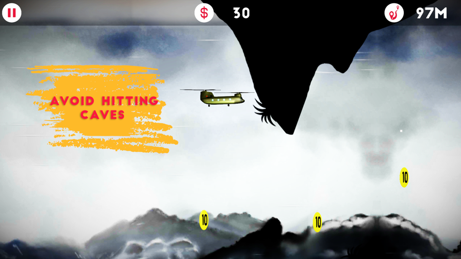 #4. InfiCopter: Helicopter Game (iOS) 由: Dreamsoft Innovations Private Limited