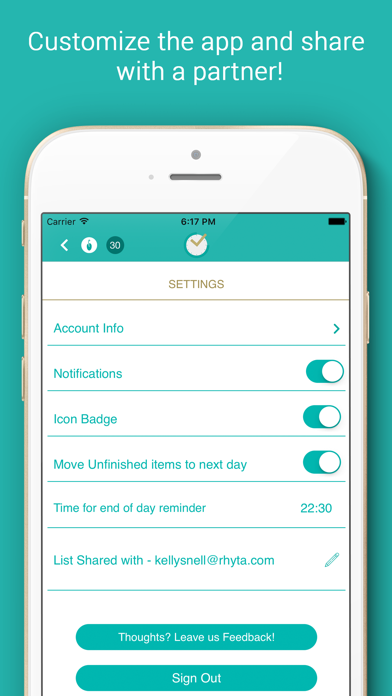 App screenshot