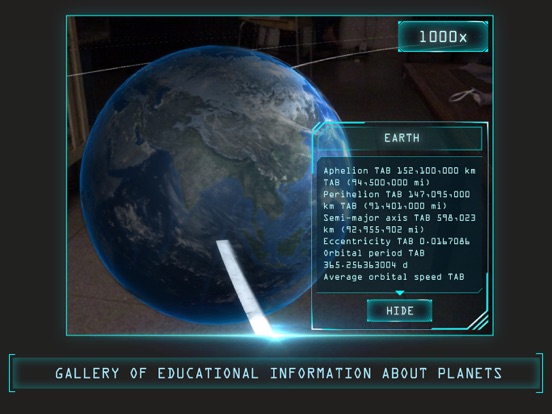 Screenshot #5 pour Solar System AR