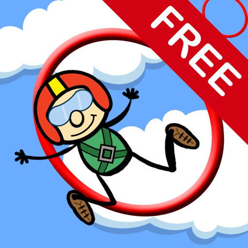 Parachute Pete - Free Icon