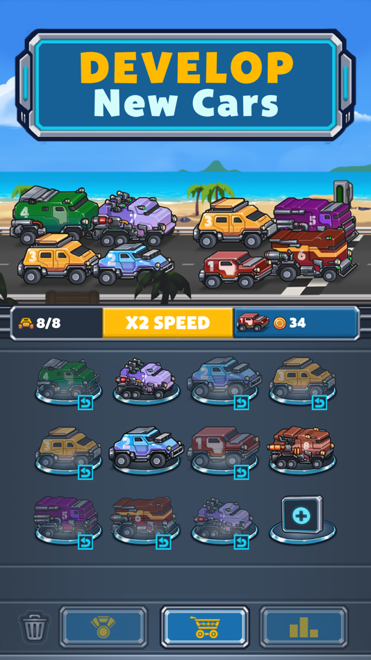 #2. Auto Cruise - Idle Car Merger (iOS) 由: Fine Monkeys