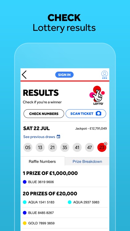 The National Lottery: Official