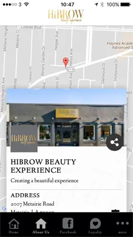 Game screenshot HiBrow Beauty Experience apk