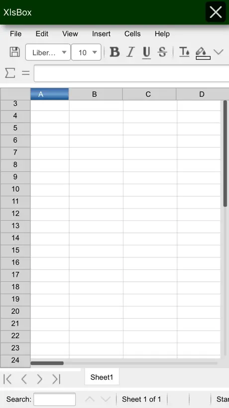XlsBox Cloud office for XLS