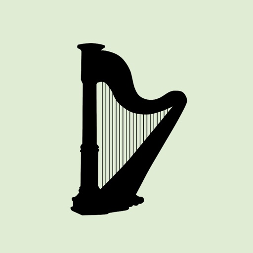 Heavenly Harp Stickers