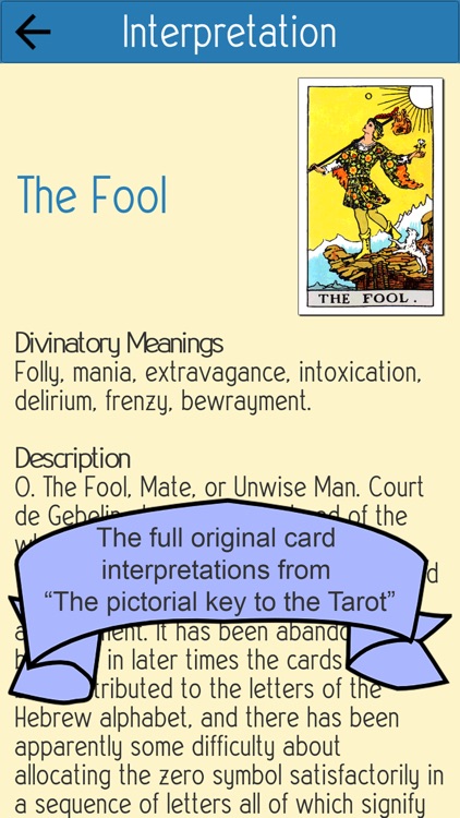 My Tarot Deck