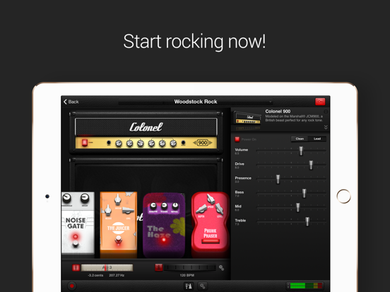 AmpKit+ guitar amps & pedals iPad app afbeelding 5