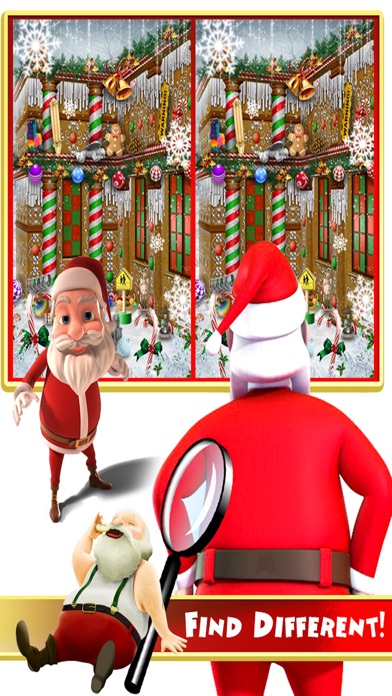 Spot the differences & Santa screenshot 4