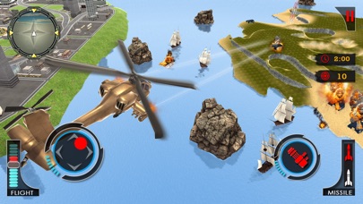 Gunship Robot Helicopter Fight screenshot 2