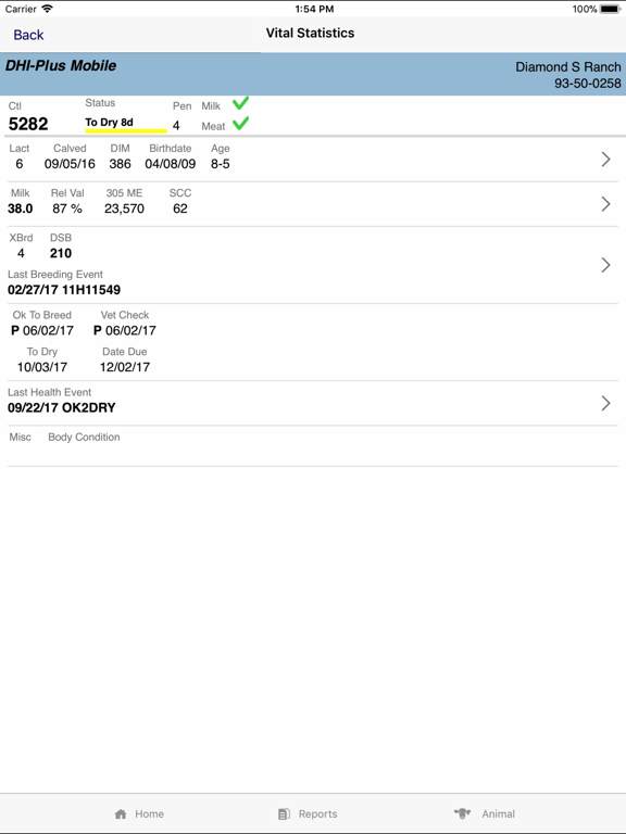 DHI Plus iPad screenshot 2 - Business app