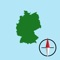 Find out your current location on the Gauß-Krüger-Koordinatensystem (Gauss–Krüger Coordinate System), the mapping reference system in use in Germany