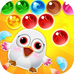 Couleur bulle tireur: Pop bulle les oiseaux