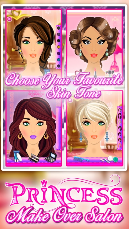 Princess Makeover Salon: Fashion Doll Makeup